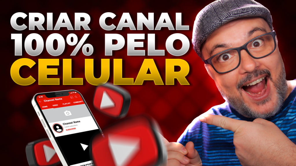 COMO CRIAR UM CANAL NO YOUTUBE EM PELO CELULAR Passo A Passo Deixo A Dica