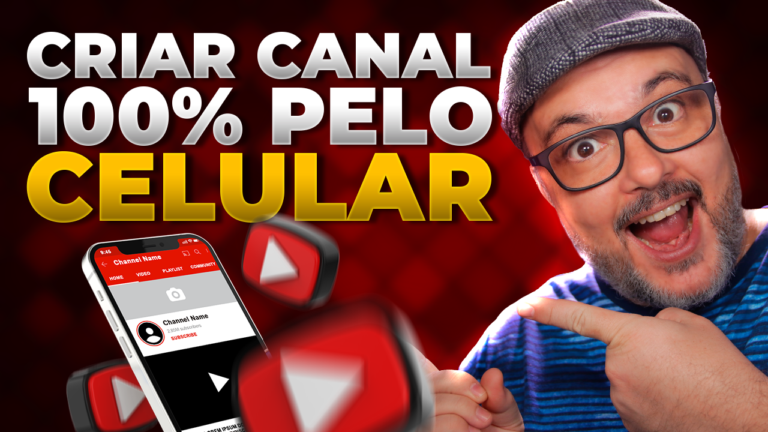 COMO CRIAR UM CANAL NO YOUTUBE EM 2021 PELO CELULAR - Passo a Passo ...