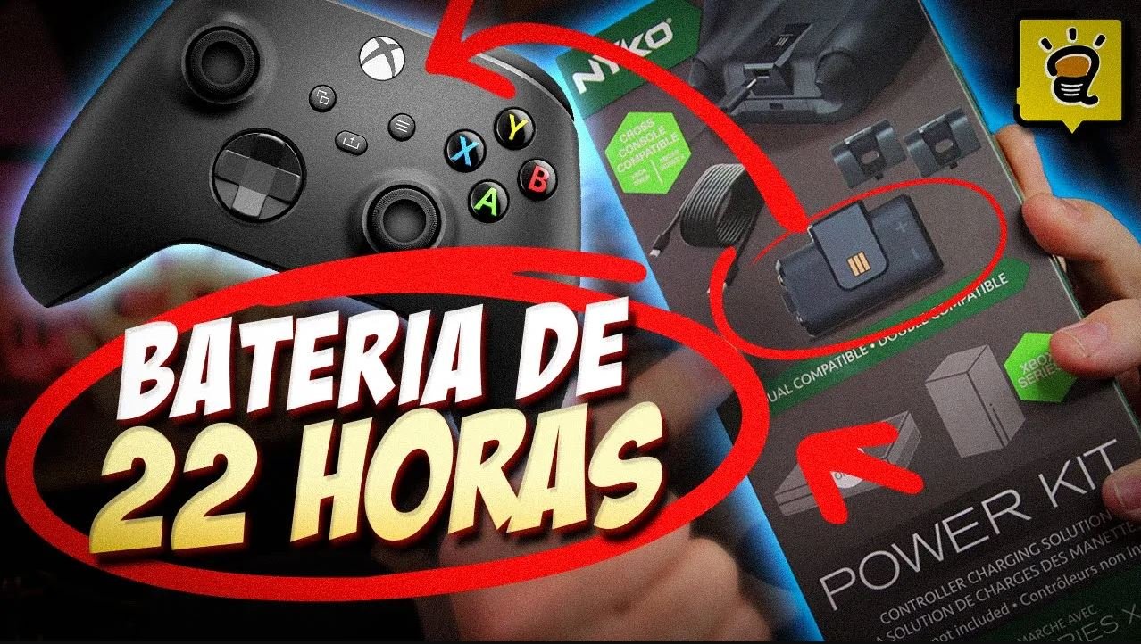 Review E Unboxing Bateria Para Controle Xbox Series X Xbox Series S E Xbox One Nyko Power Kit